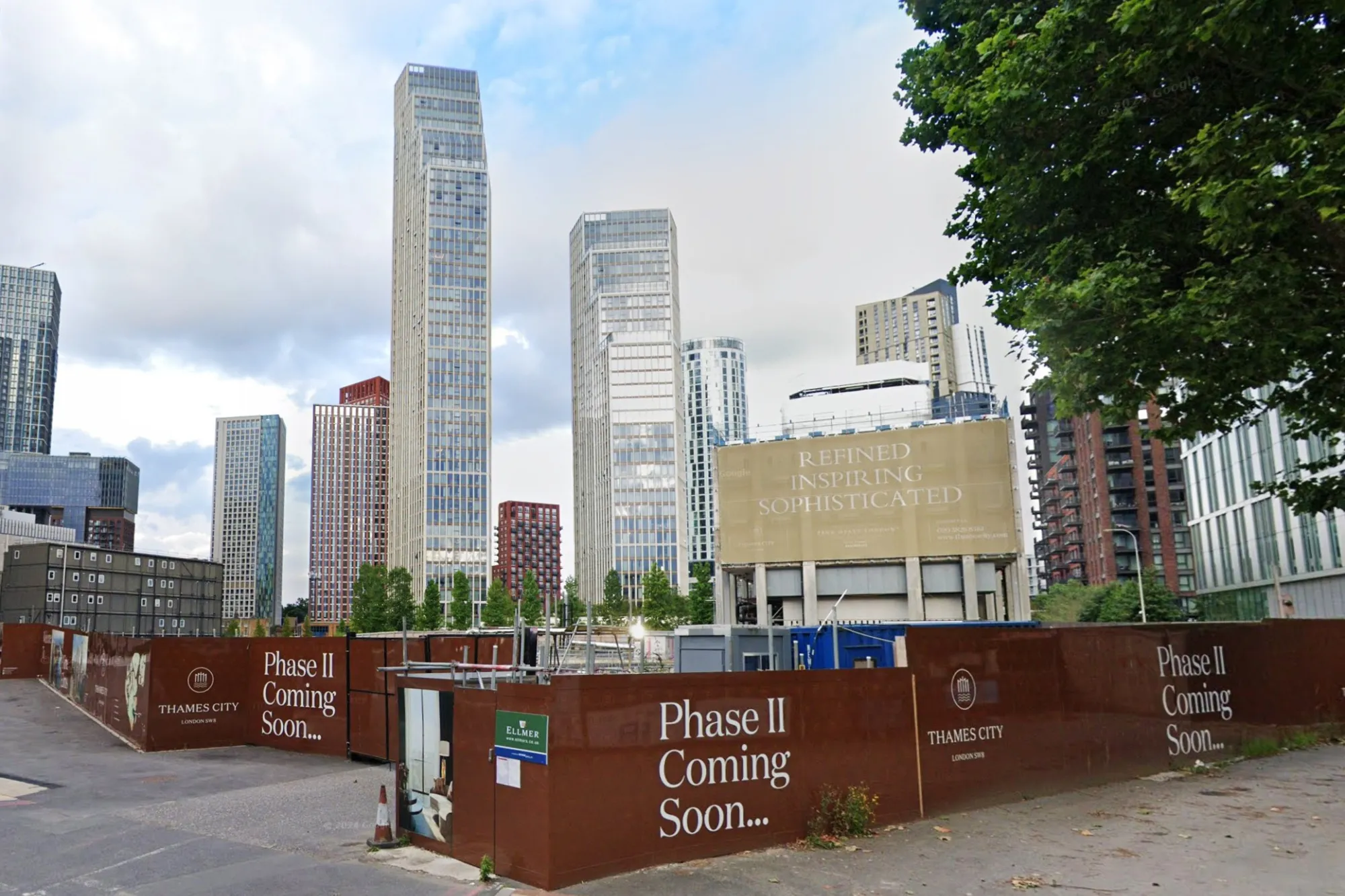 The Thames City residential development in London.