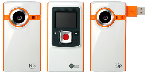 pure digital flip video camera