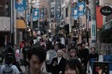 Stores in Tokyo Ahead of Japan's Consumer Confidence Figures