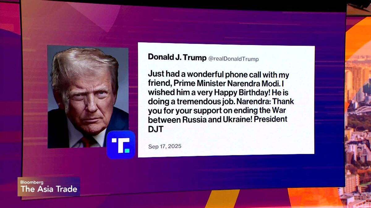 Trump, Modi Speak in Bid to Ease Clash Over Tariffs, Oil