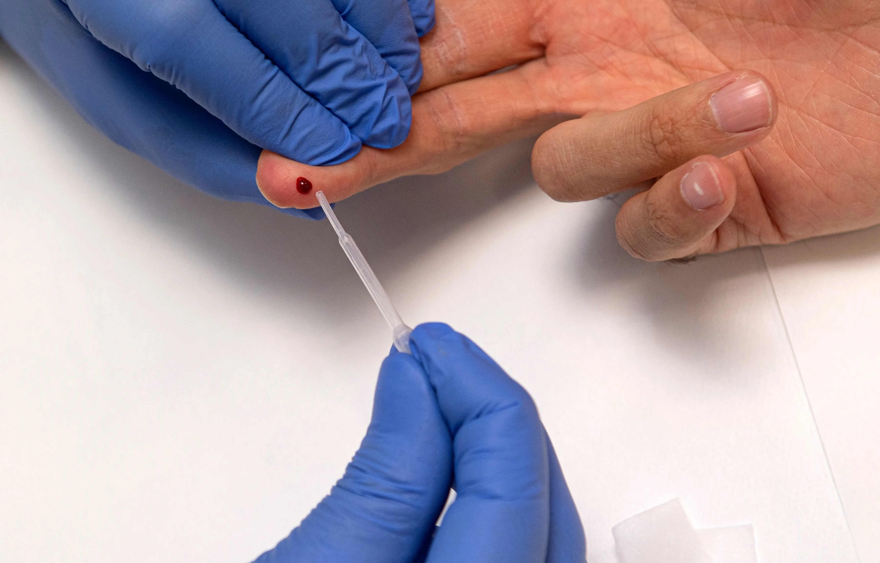 Is a finger prick&nbsp;of blood enough?
