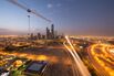 Riyadh City Skyline, Construction And King Abdullah Financial District 