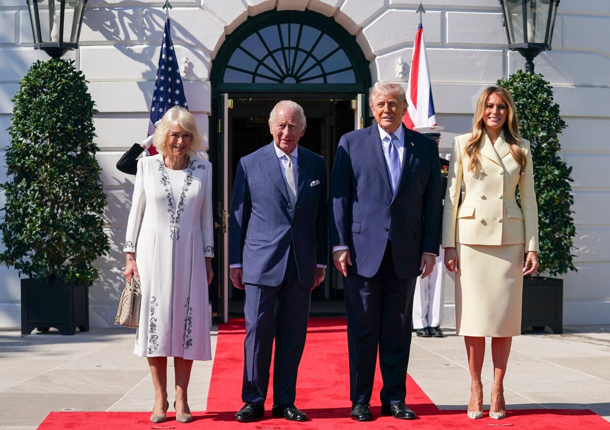 Trump Welcomes King Charles at White House for State Visit