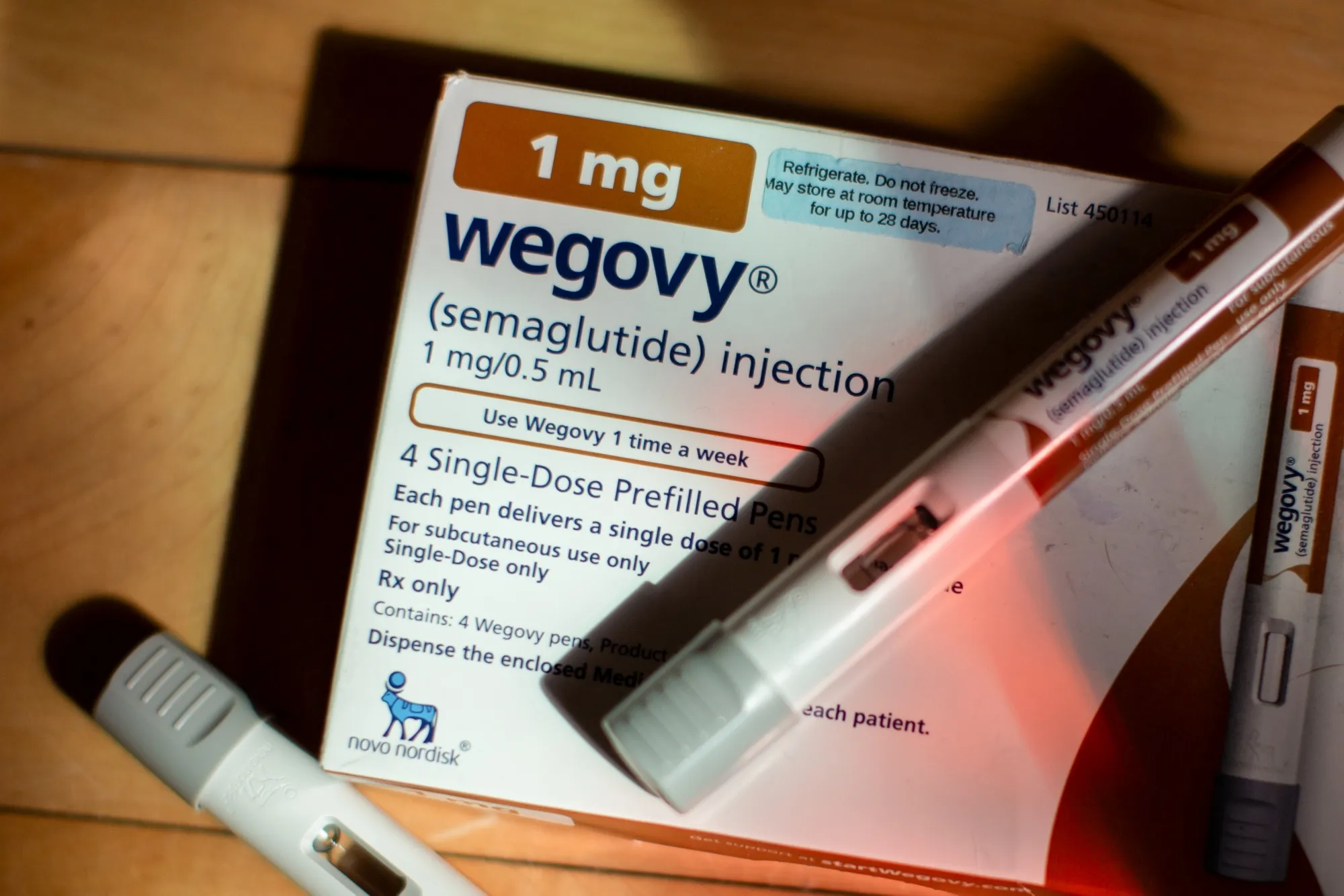 Novo launched Wegovy in Denmark at the end of 2022.