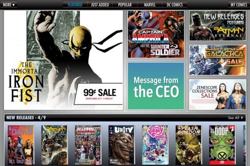 Amazon Adds Digital Comic Books to Its Content Super Team
