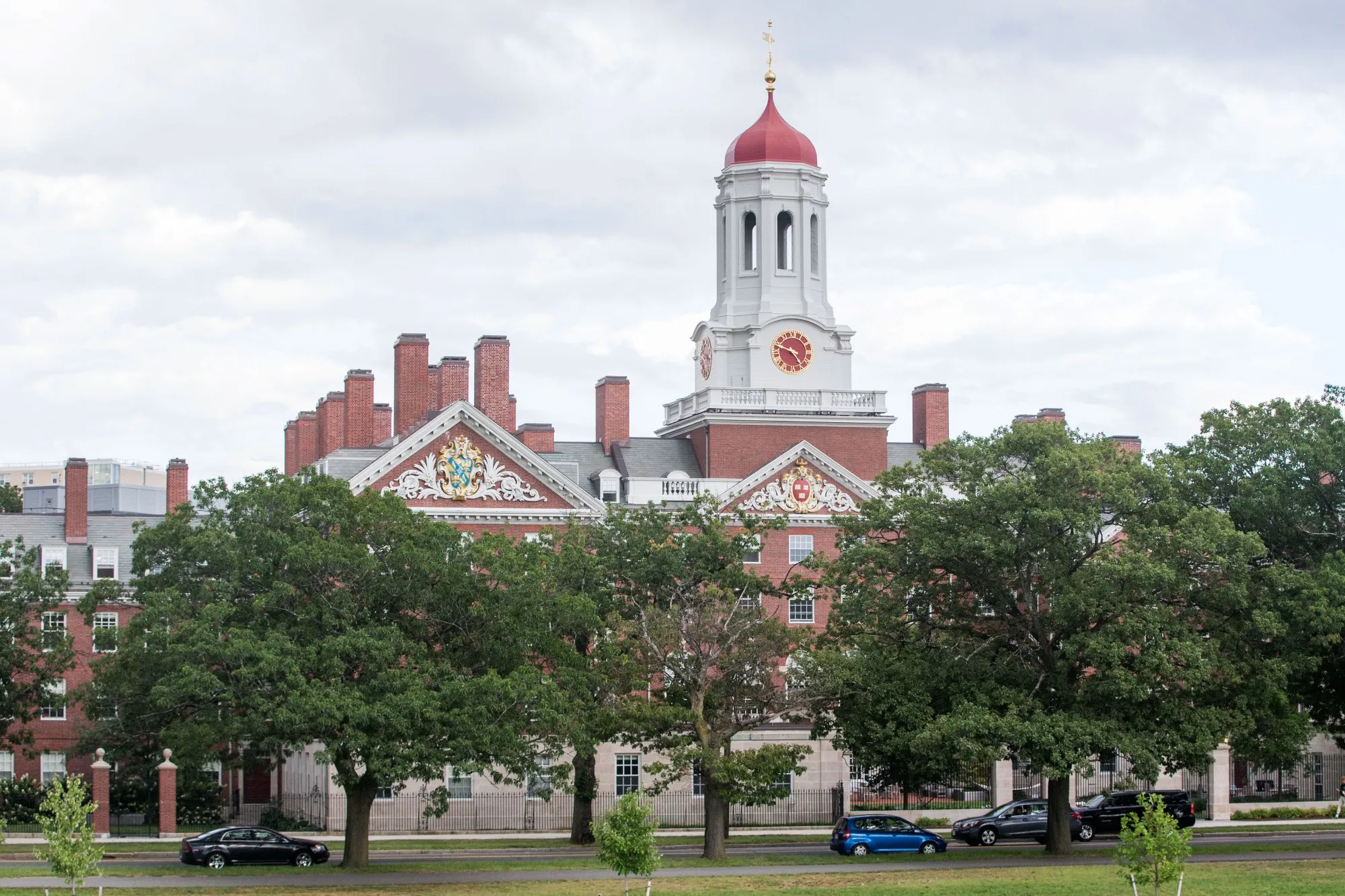 A Harvard University building&nbsp;in Cambridge, Massachusetts.