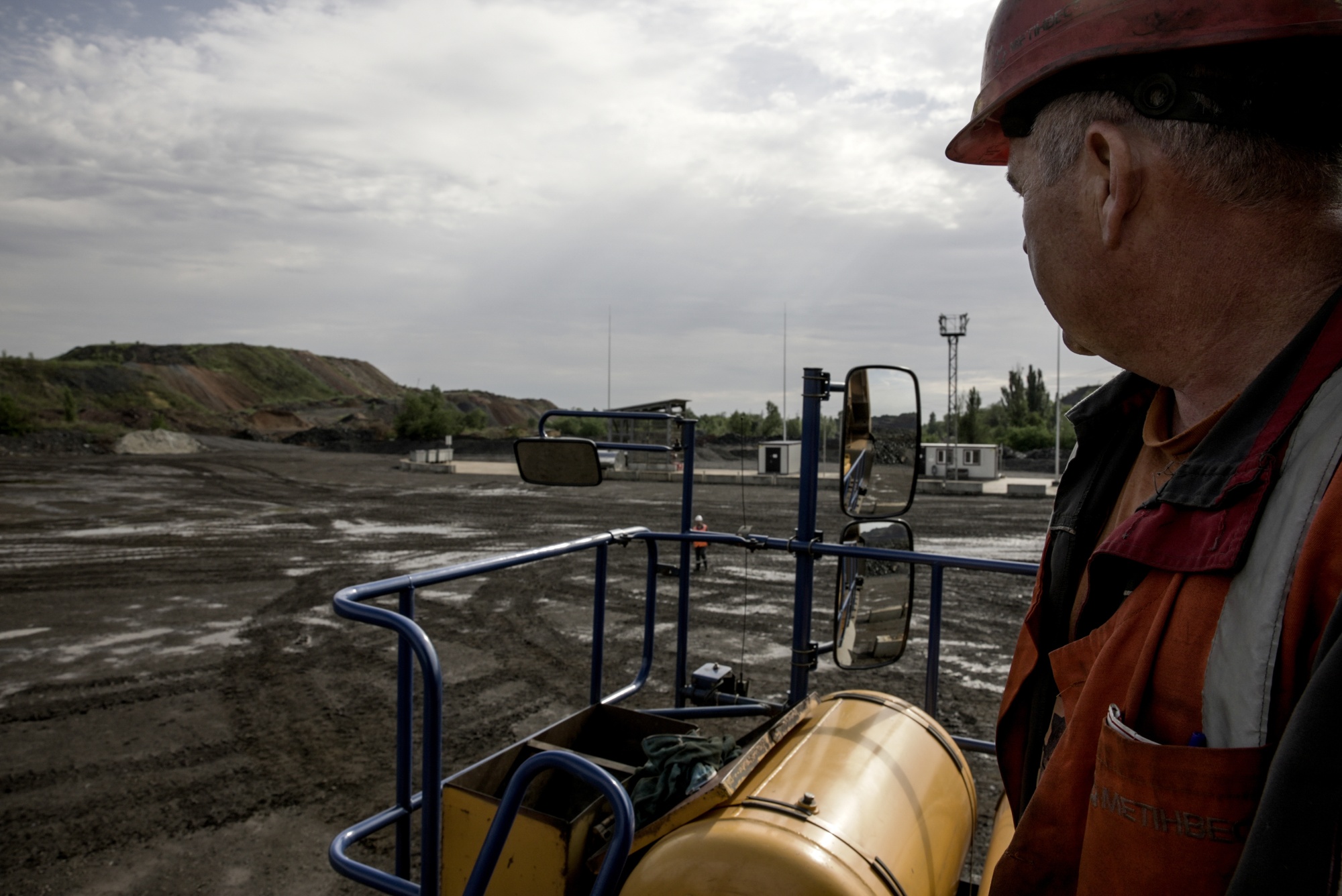 The Central Mining Enrichment Plant, operated by Metinvest Holding LLC, in Kryvyi Rih, Ukraine.