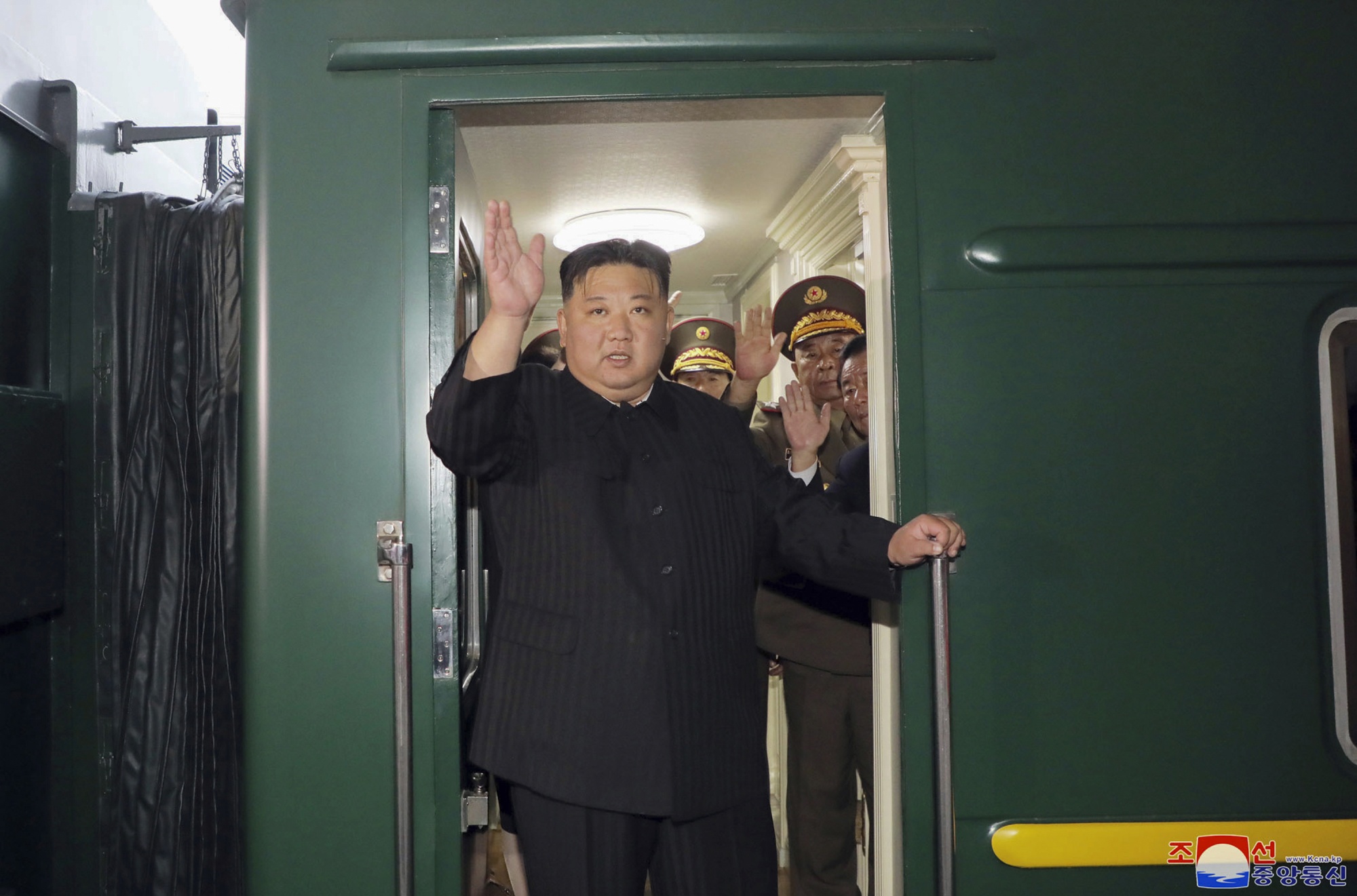 Kim Jong Un's Train Enters Russia for Rare North Korean Summit With Putin -  Bloomberg