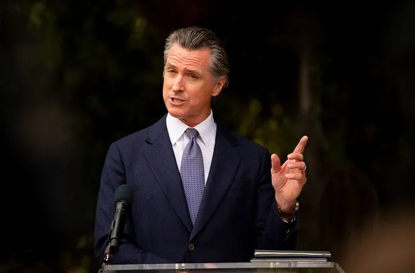 California Governor Gavin Newsom
