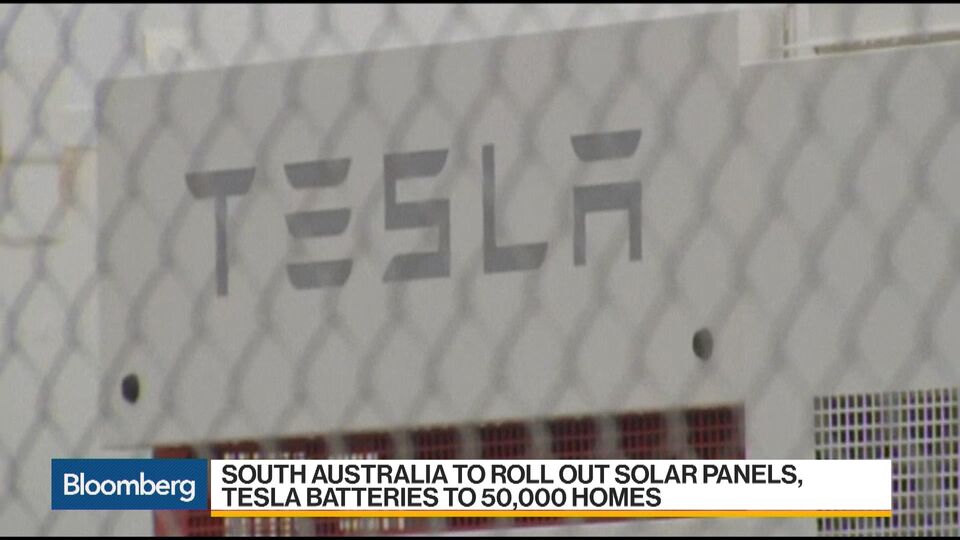 South Australia Taps Tesla Again Bloomberg