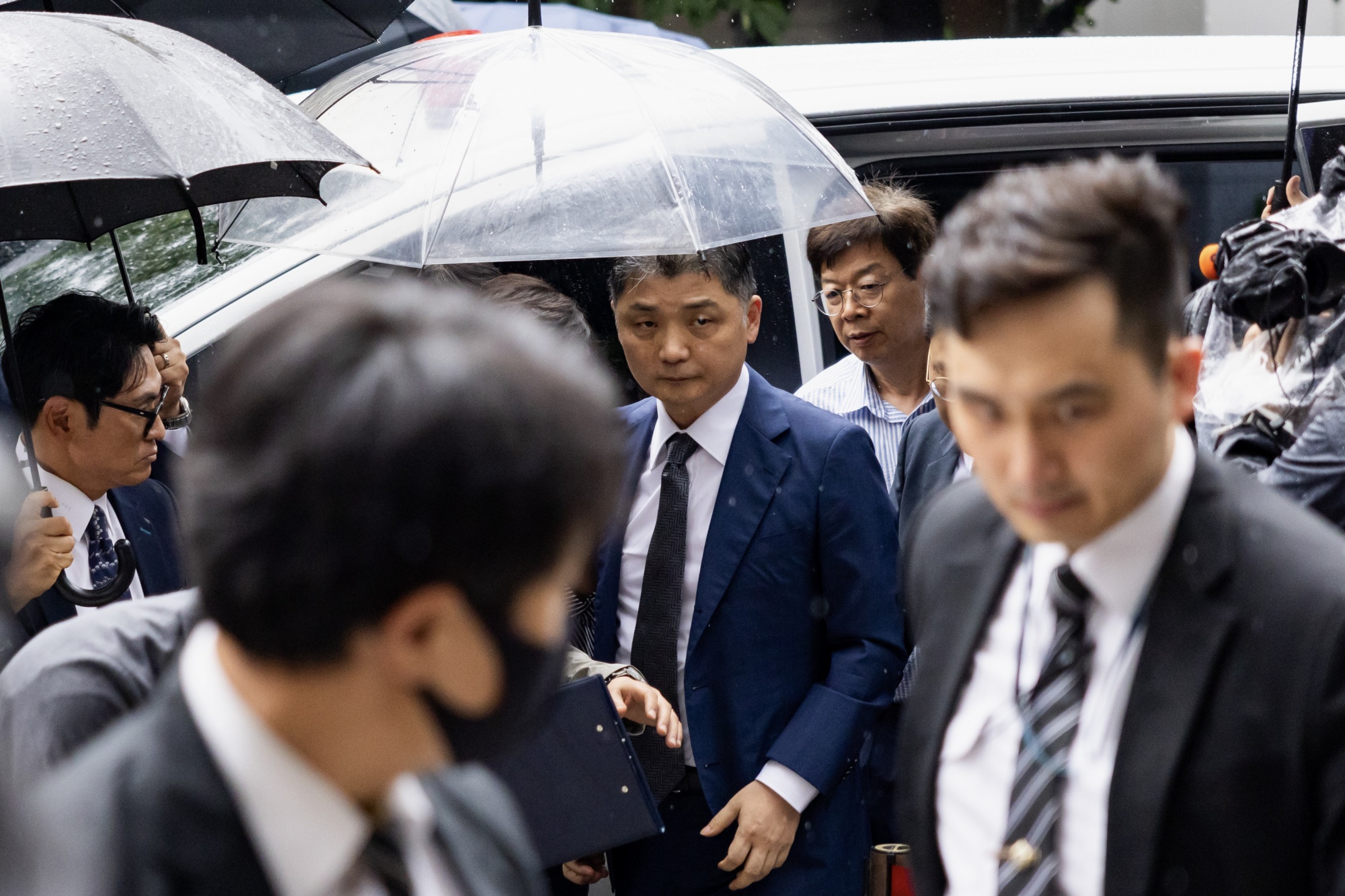 Kakao Founder Brian Kim Appears at Court For Price-Rigging Case