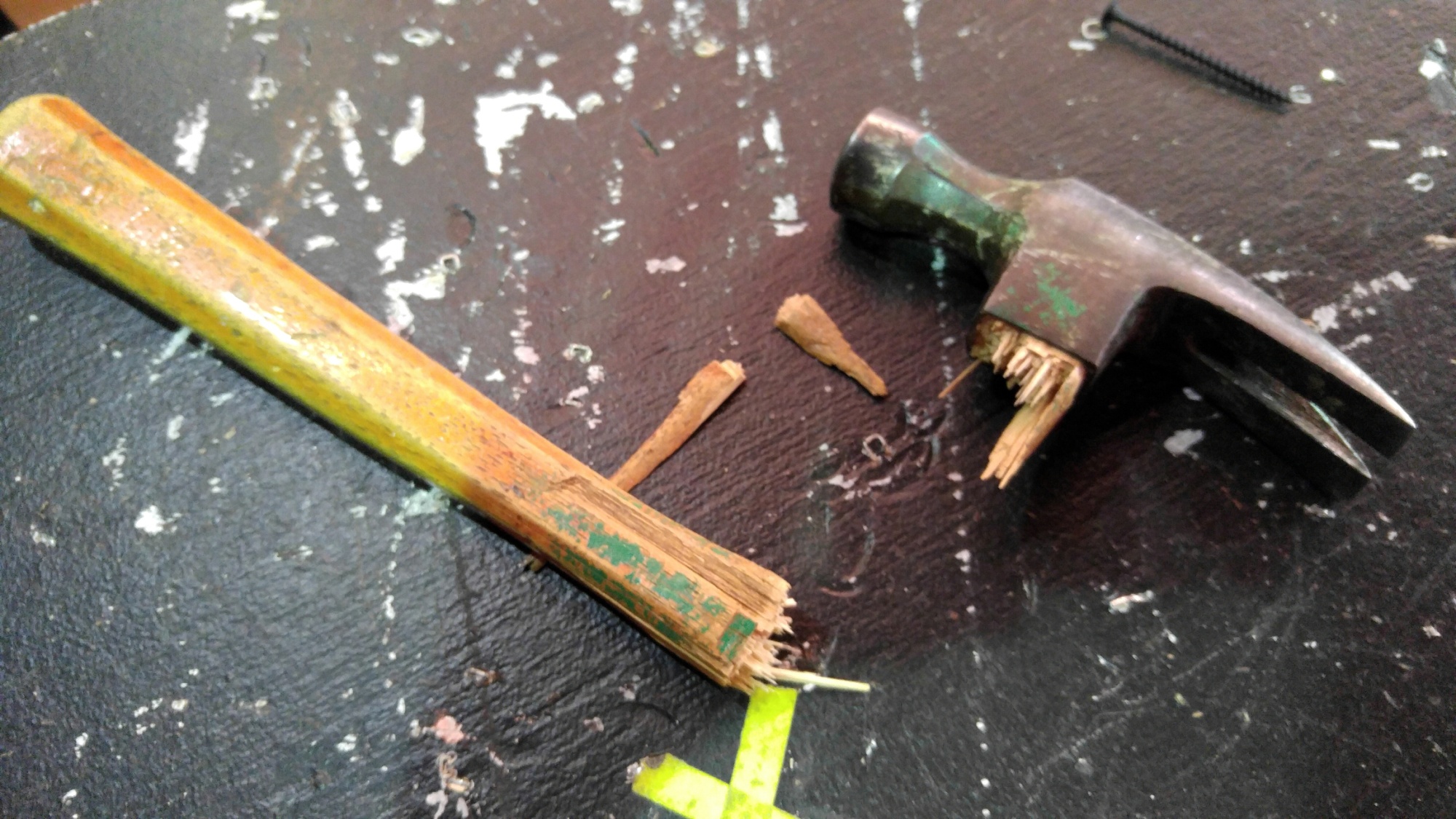 Broken tools can be repaired.