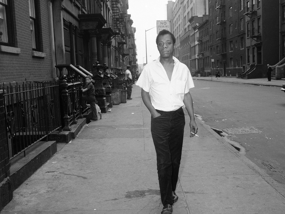  James Baldwin in New York, June 19, 1963.