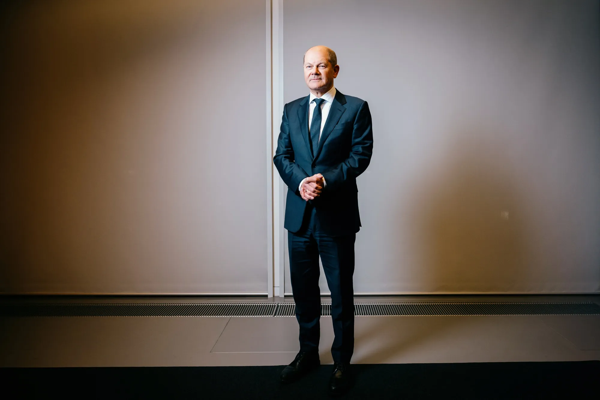 Olaf Scholz in Berlin on January 17.