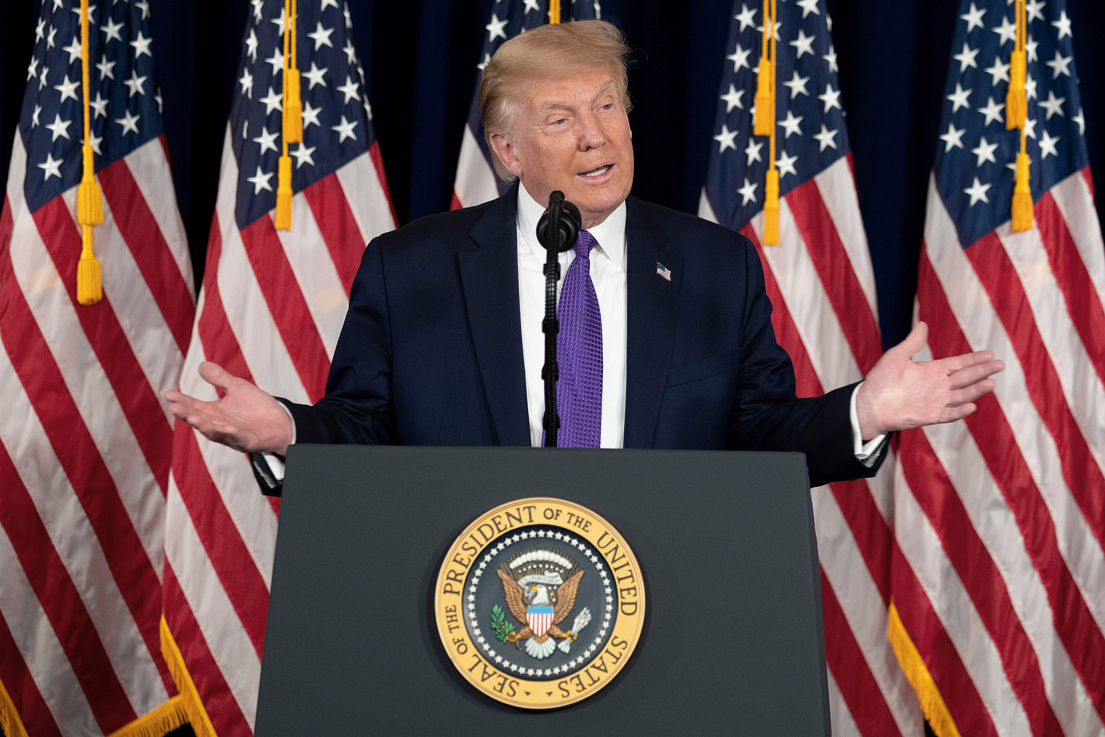 new balance backs trump