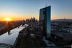 The European Central Bank Headquarters And Frankfurt Financial District