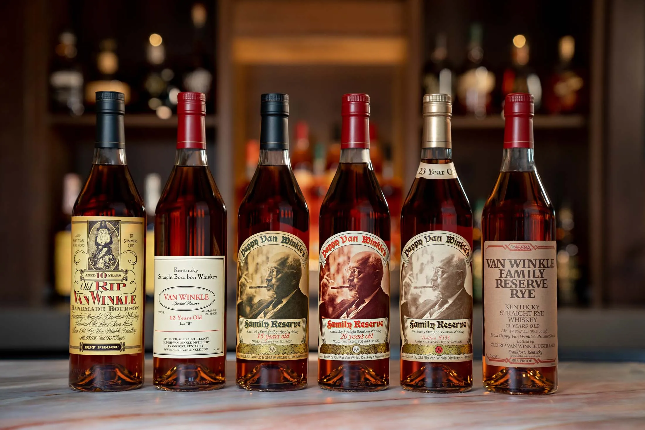 The 2024 Pappy Van Winkle collection