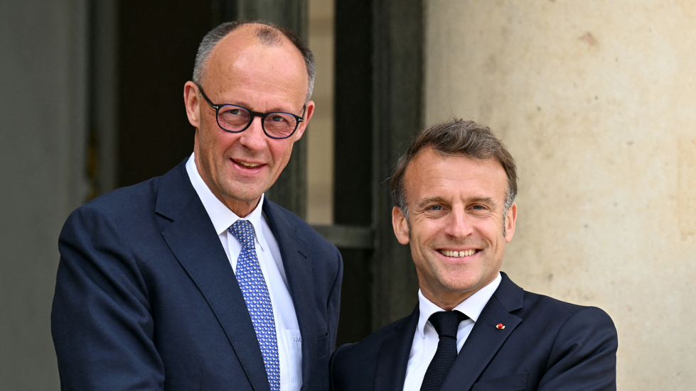Merz, Macron Meet in Berlin Over NATO, Trade, Defense Disputes