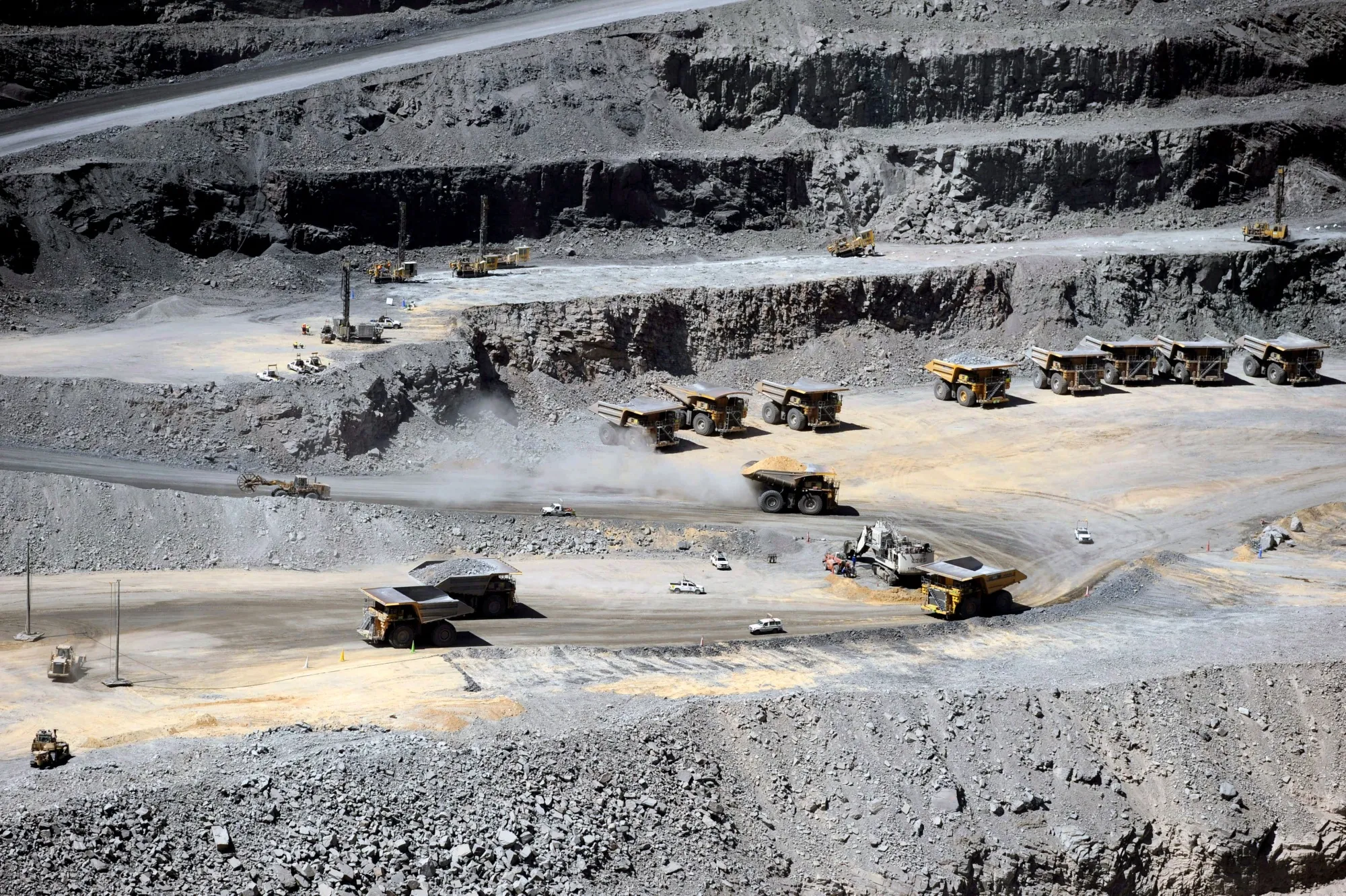 A diamond mine in Botswana. Okavango Diamond Company sold $963 million of rough diamonds last year.&nbsp;