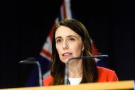 New Zealand Prime Minister Jacinda Ardern News Conference
