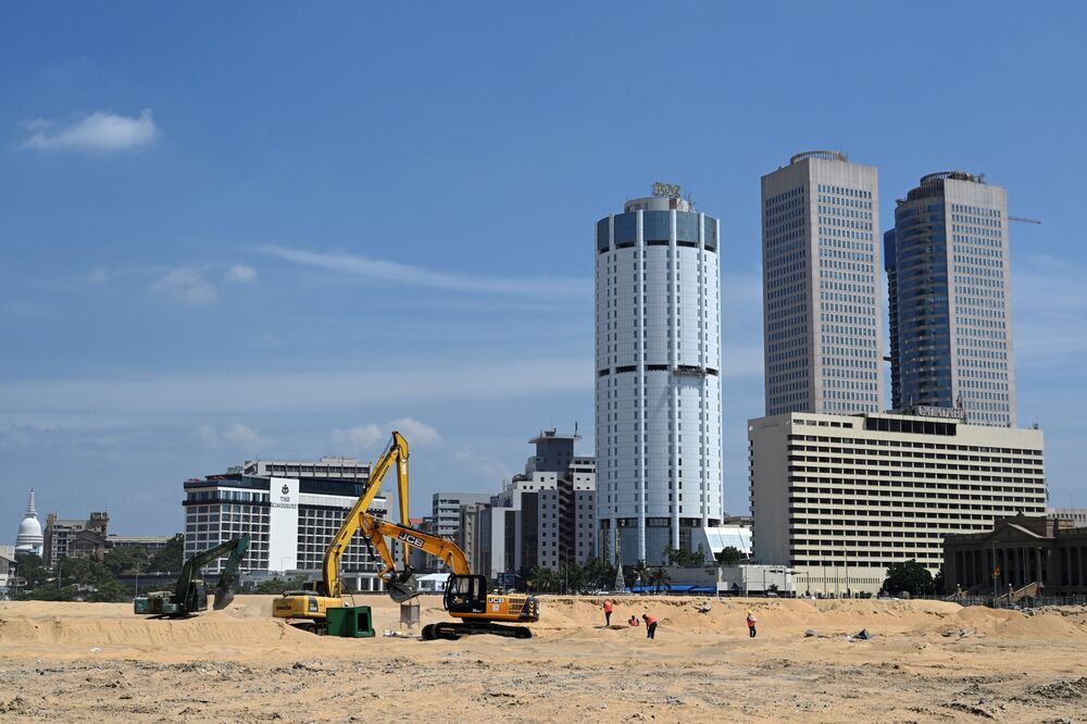 A Chinese-funded project for Port City, in Sri Lanka