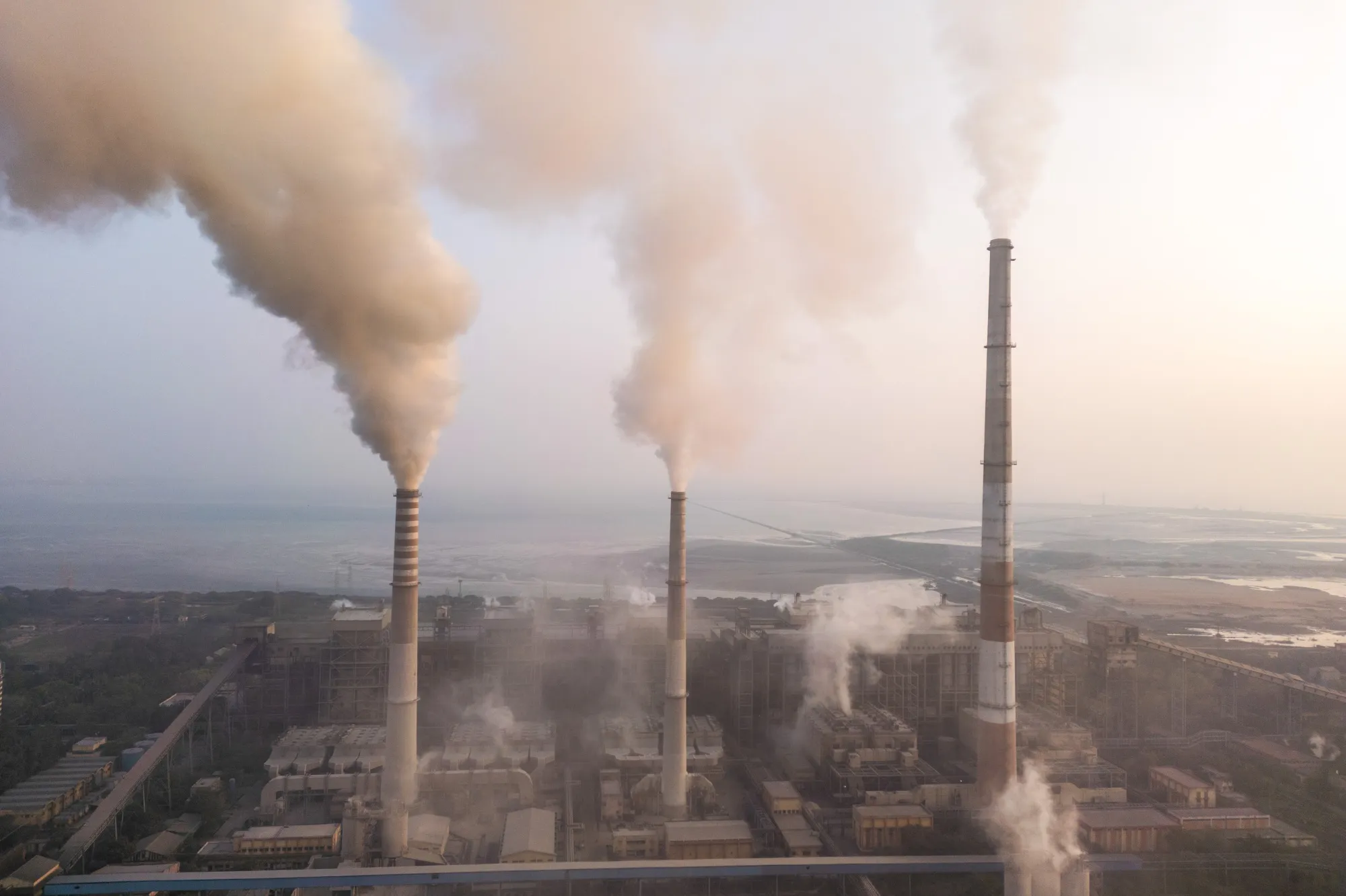 Tuticorin Thermal Power Station in India.
