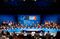World leaders during a NATO plenary meeting on June 25.