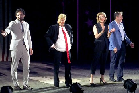 Jeremy McCarter, Meryl Streep, Christine Baranski and James Shapiro