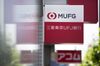 Signage for Mitsubishi UFJ Financial Group Inc. (MUFG)