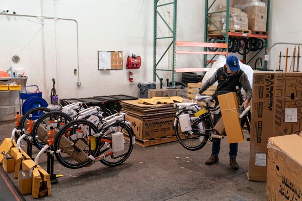 Inside Rad Power Bikes Assembly Warehouse And Retail Store Ahead of Durable Goods Figures 