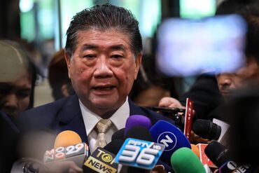 Thai Prime Minister Srettha Thavisin Arrives at Parliament For His Cabinet First Meeting