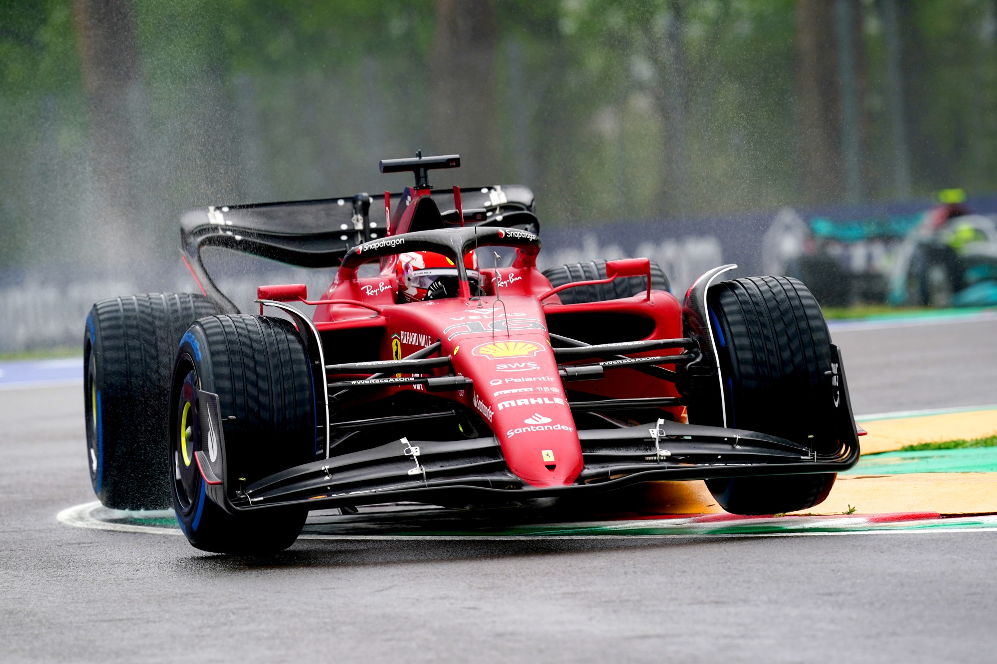 F1 Imola Today Results Ferrari Leclerc Leads Max Verstappen, Lewis Hamilton