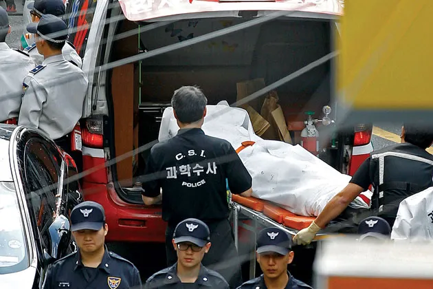 Jeong Gu Haeng jumped six floors to his death in September