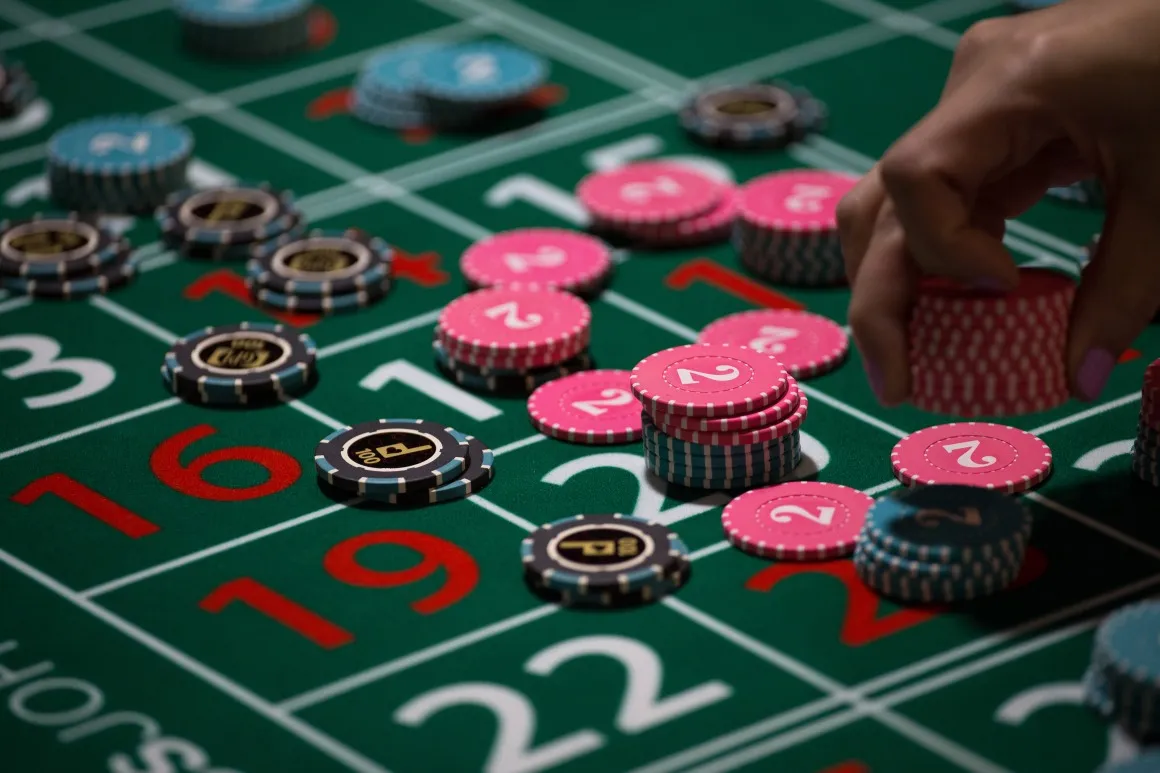 Gaming chips are placed on a roulette table during the All Asia Dealers' Championship at the Global Gaming Expo (G2E) inside the Venetian Macau resort and casino, operated by Sands China Ltd., a unit of Las Vegas Sands Corp., in Macau, China, on Tuesday, May 19, 2015. The gaming expo runs through May 21.