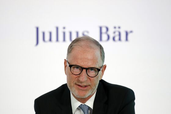 Julius Baer Slowest Flows in Years Caps End of CEO’s Tenure