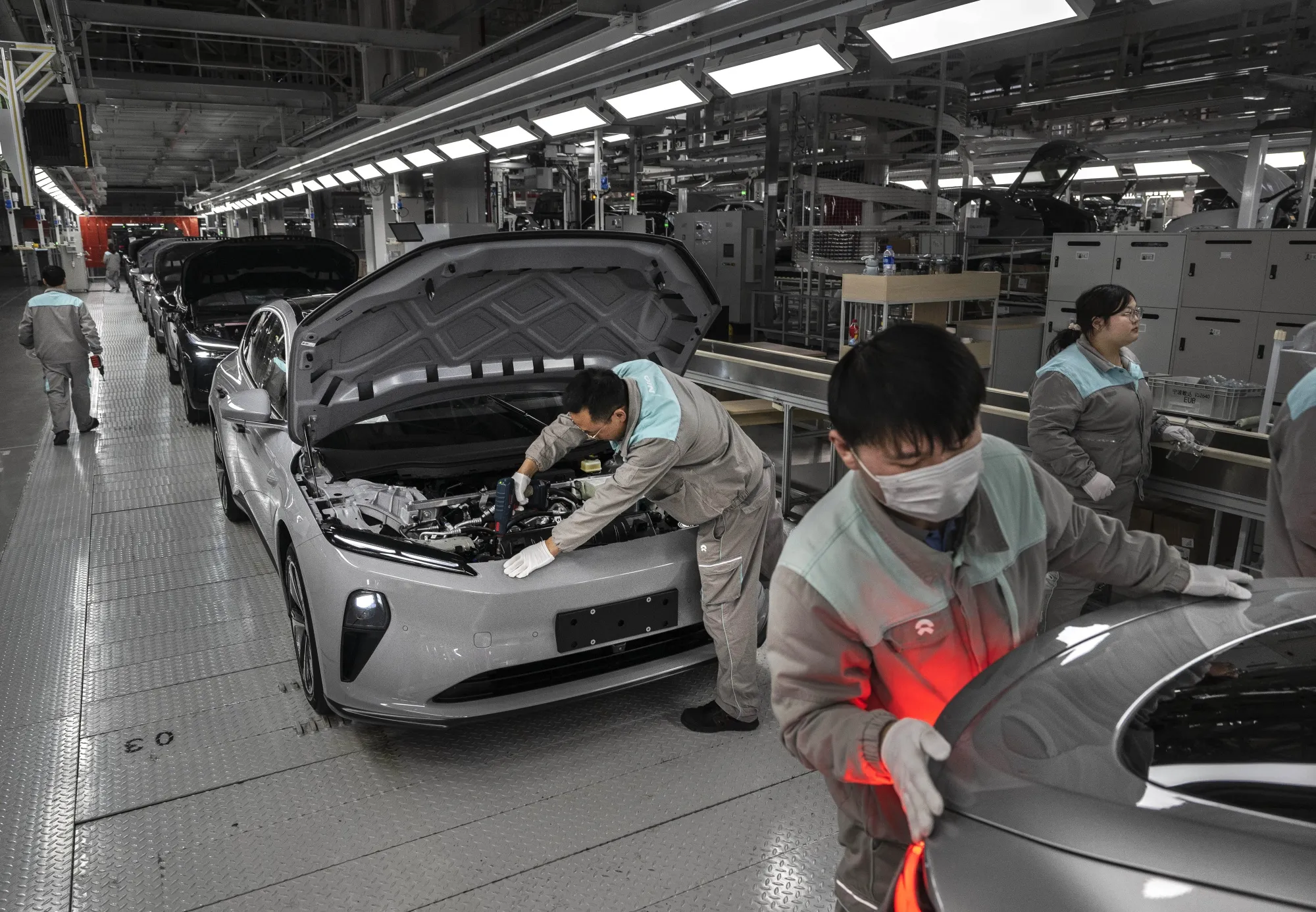 Industrial profits&nbsp;at large Chinese companies surged 11% in December from a year ago.