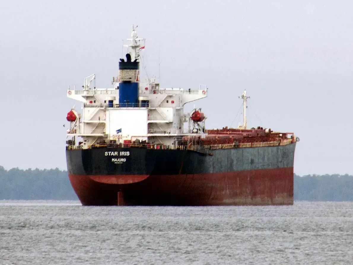 The Star Iris vessel in 2018.