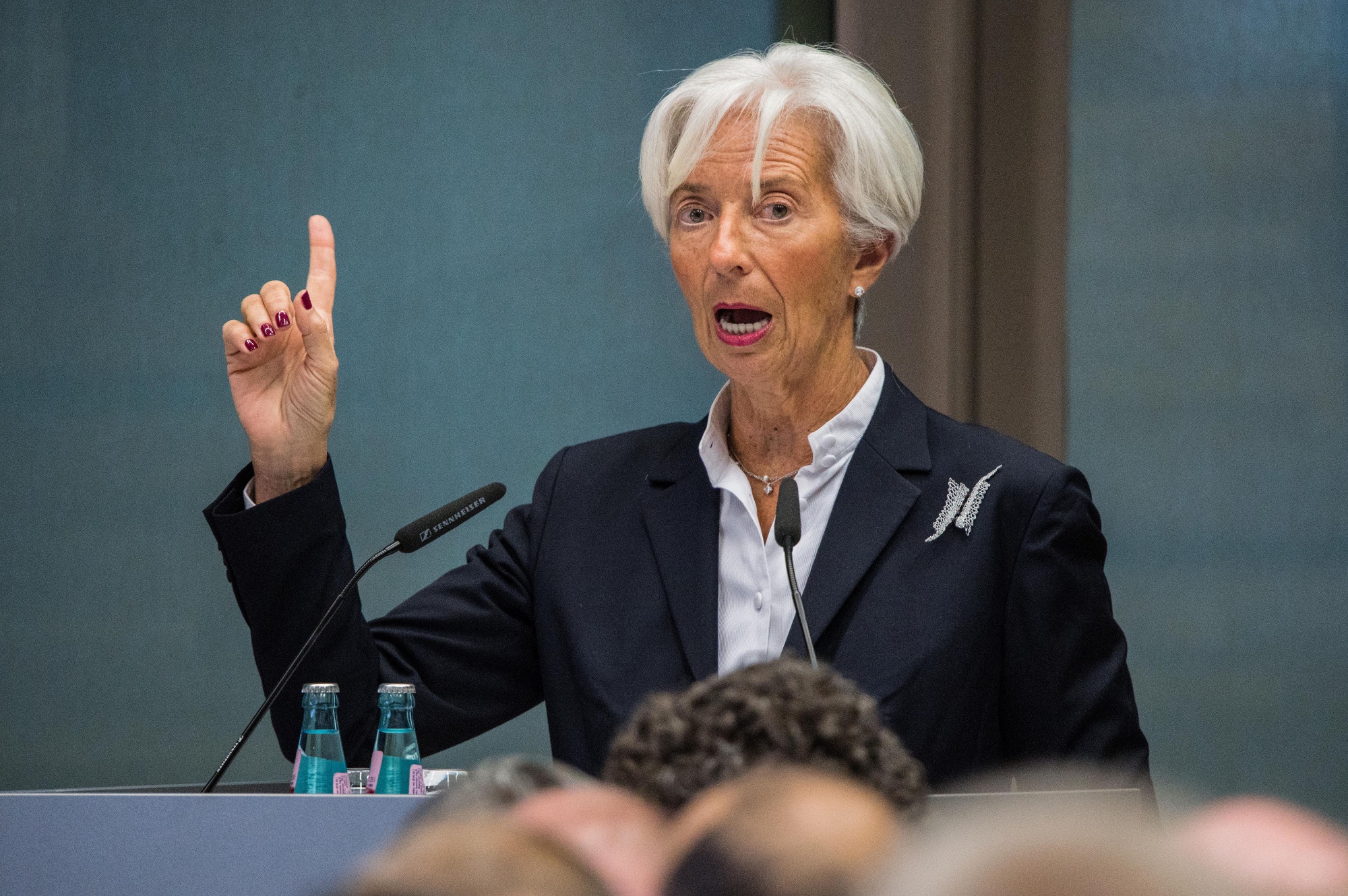 Christine Lagarde.