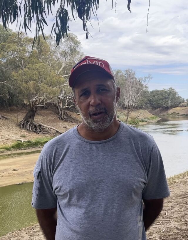 Michael Kennedy, Wilcannia, NSW, in September.