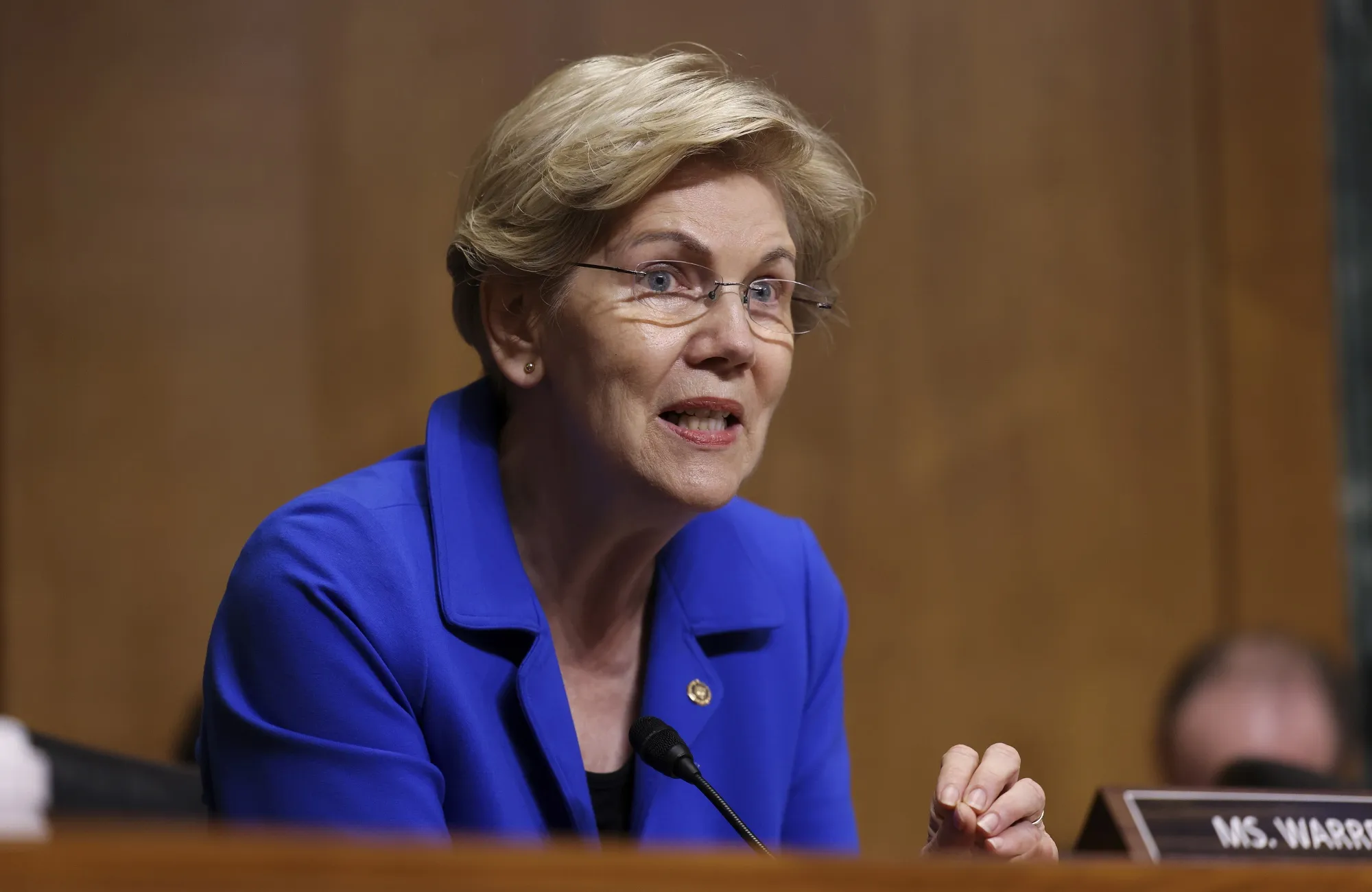 Senator Elizabeth Warren