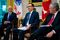 Trump Meets With Cabinet Members, Members Of Congress On Stimulus Payments