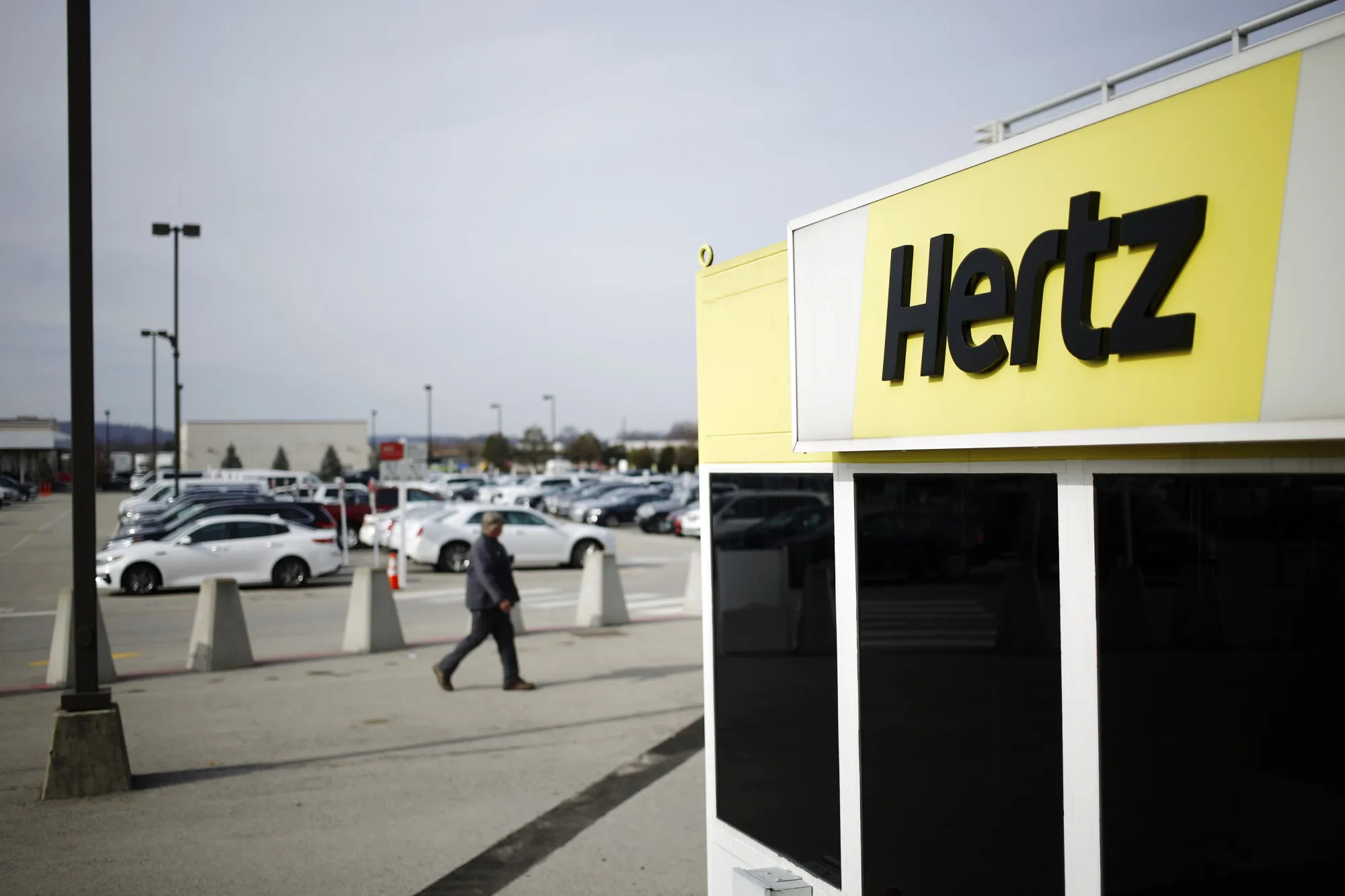 A Hertz Global Holdings Inc. rental location&nbsp;in Louisville, Kentucky.