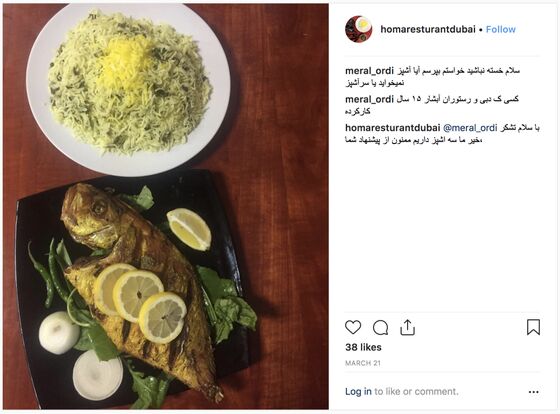 Trump's Success in Isolating Iran Can Be Seen on a Dubai Menu