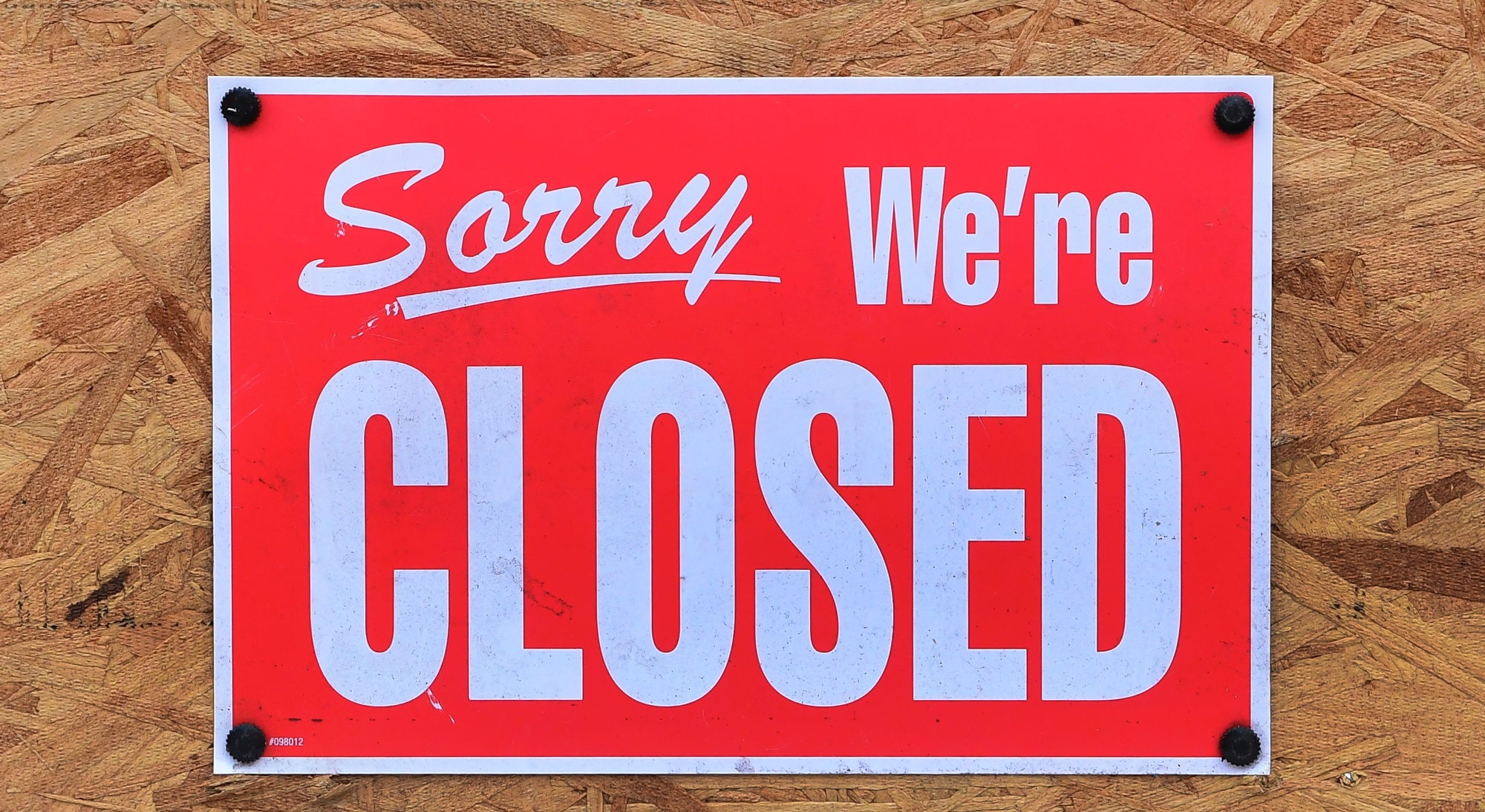 Order is closed Order is closed