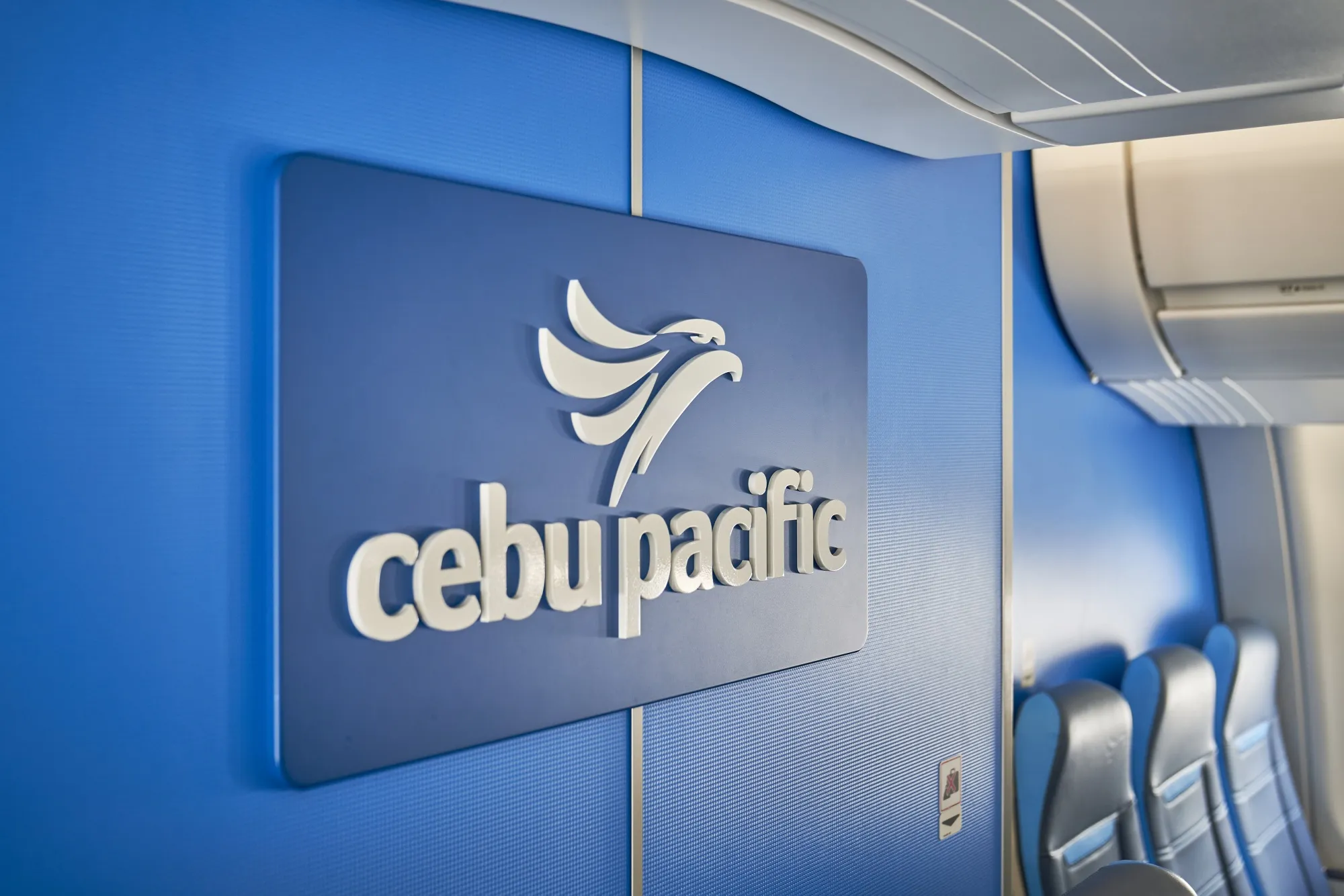 The Cebu Pacific Air logo.