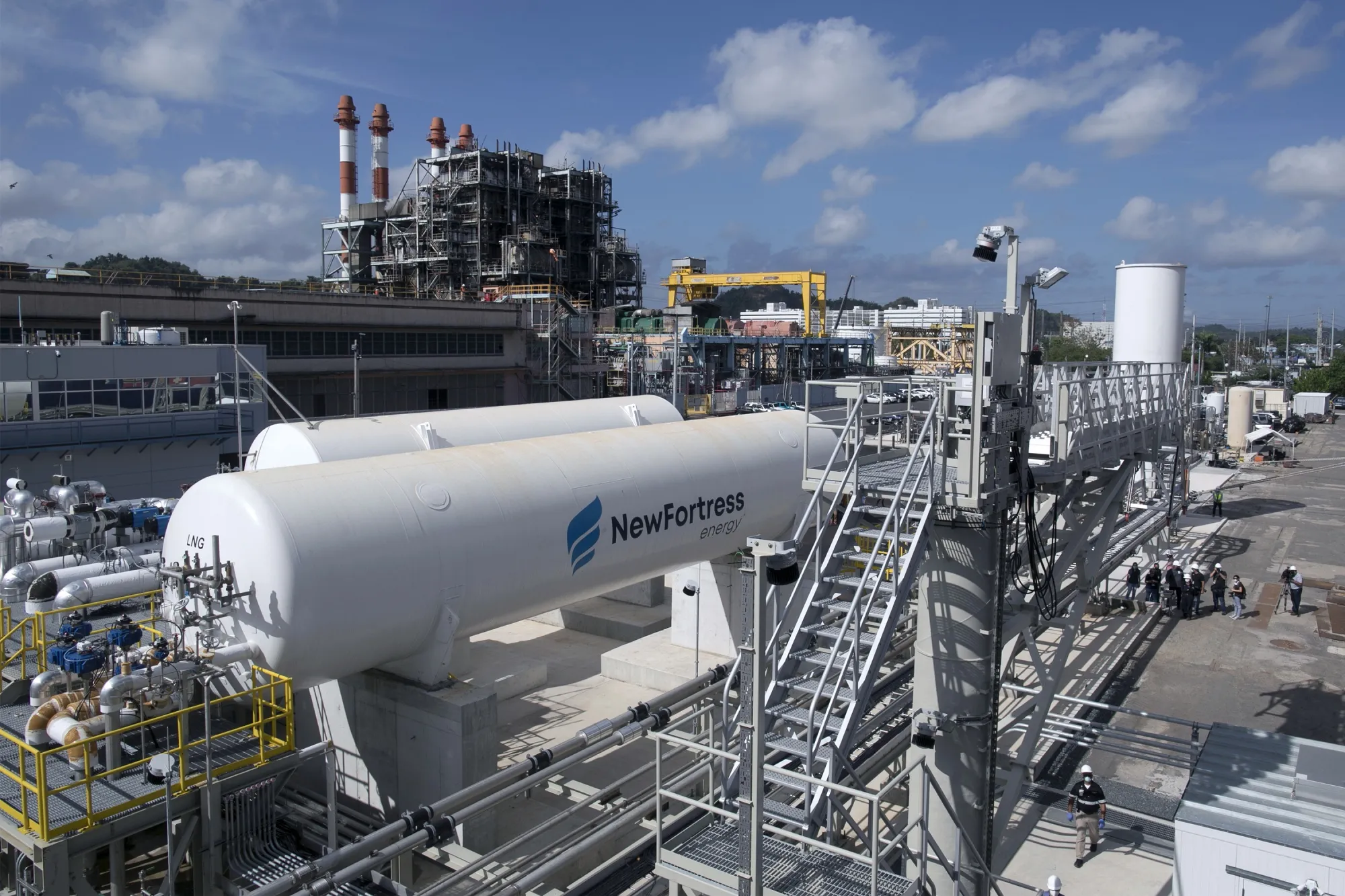 The New Fortress Energy Microfuel Handling Facility in San Juan, Puerto Rico.