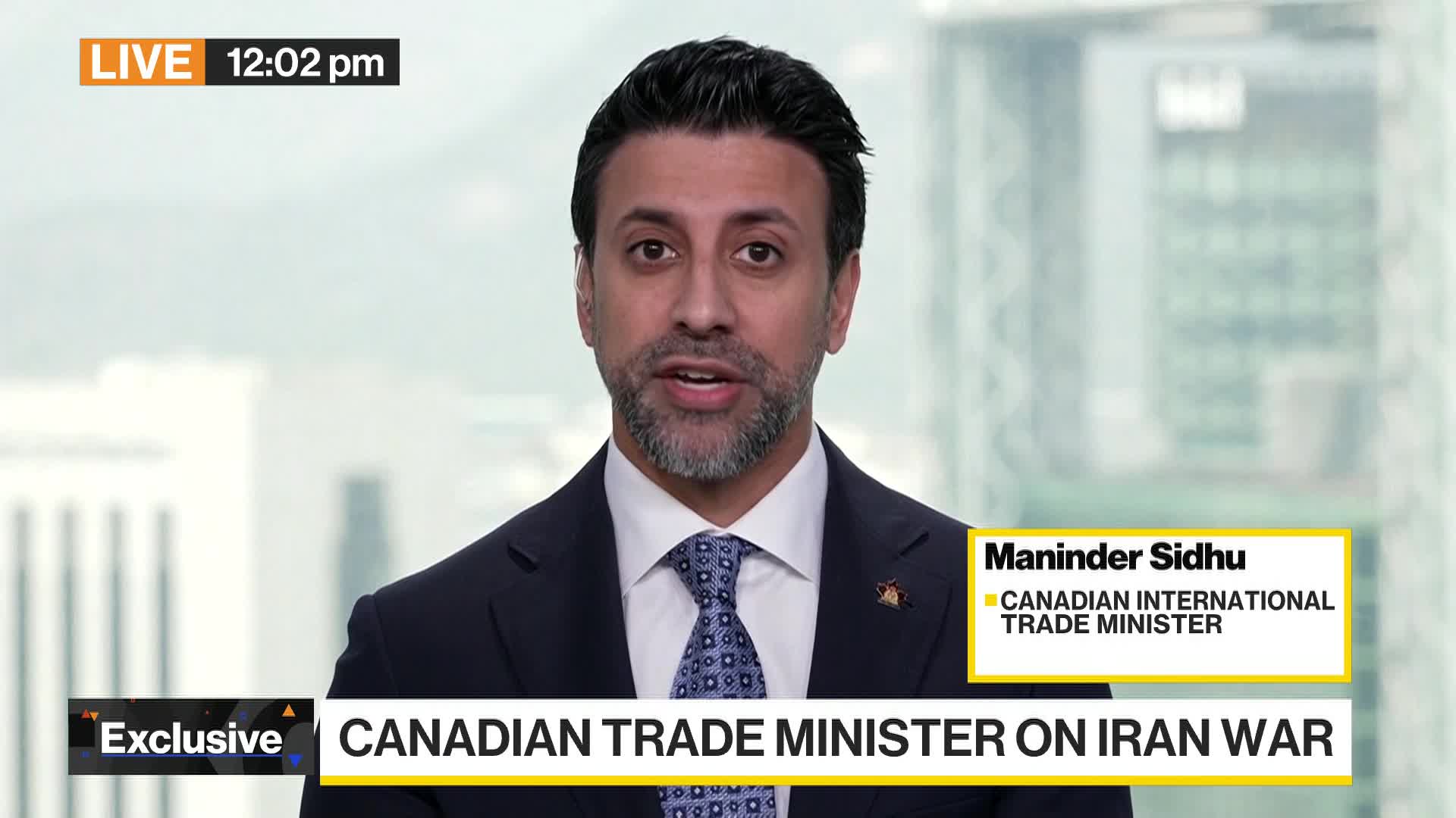 Rising oil prices and supply risks are testing global markets as the Iran war threatens flows through the Strait of Hormuz. Canada says its LNG, oil and nuclear projects could help fill gaps for Asia. Trade Minister Maninder Sidhu spoke with Haslinda Amin from Seoul.