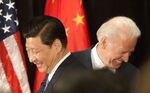 Xi and then-Vice President Joe Biden in California.