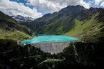 The Cleuson dam above Haute-Nendaz,&nbsp;Switzerland.