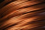 Copper wire rod sits in a storage facility following manufacture at the Uralelectromed OJSC Copper Refinery, operated by Ural Mining and Metallurgical Co. (UMMC), in Verkhnyaya Pyshma, Russia, on Tuesday, March 7, 2017. Russia’s No. 1 zinc miner and No. 2 copper producer plans a far-reaching expansion of its diversified minerals output, billionaire co-owner and Chief Executive Officer Andrey Kozitsyn said in an interview.
